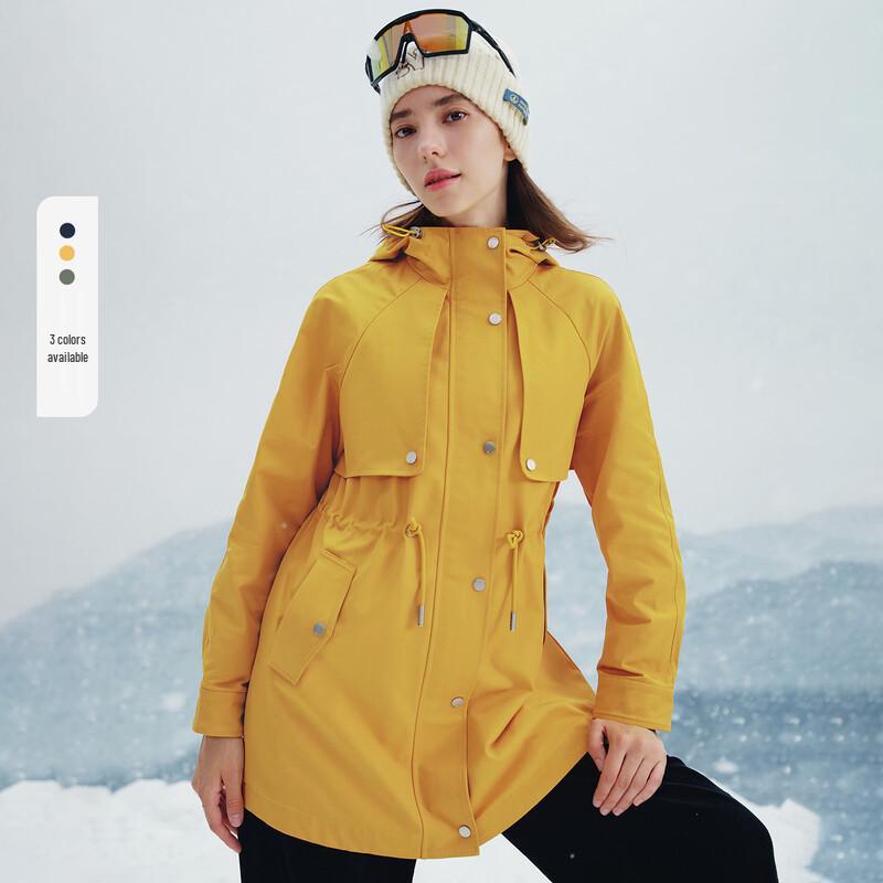 Navigare Damen taillierte winddichte wasserdichte Outdoor-Jacke