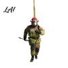 Rear View Mirror Accessories Christmas Tree Firefighter Ornament with Lanyard Widely Used