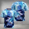 Handsome Anime Character Printed Baby Clothing, Children's Outdoor Clothing T-shirt Top