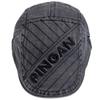 Nový styl Unisex Vintage Prané Baretky Klobouk Vyšívané Kovbojské Klobouky Pro Muže Ženy Retro Plochá Čepice Venkovní Neformální Streetwear Čepice