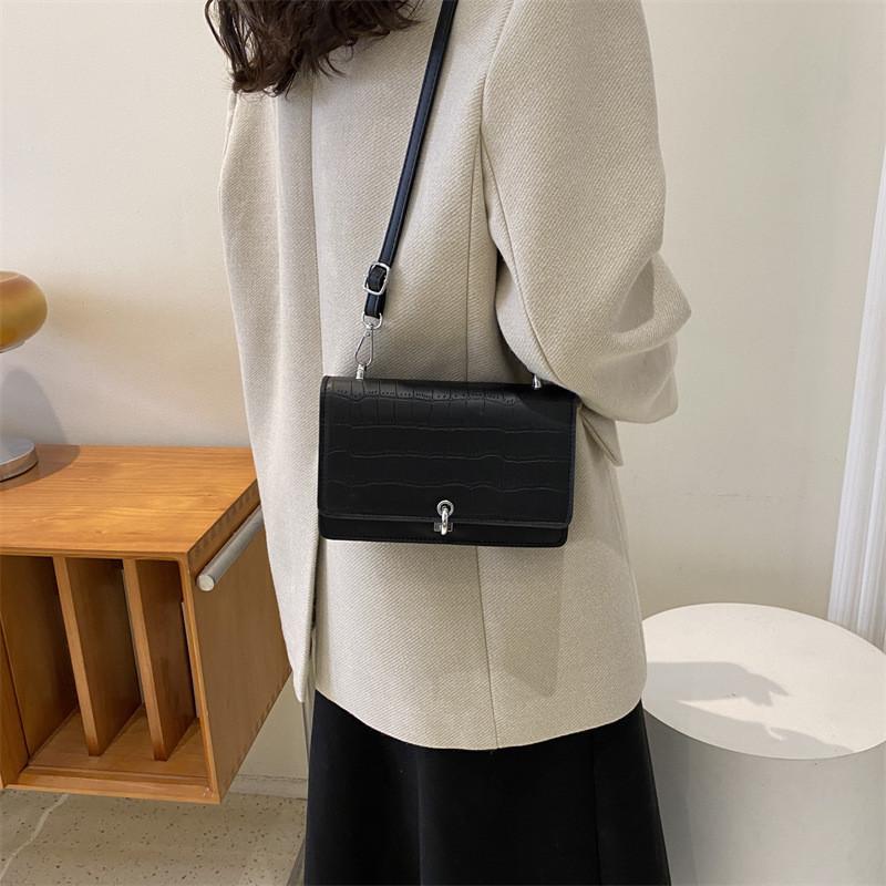 Trendy Retro Chic Small Square Bag 2023 Summer Stylish Shoulder Bag Casual Crossbody For Women