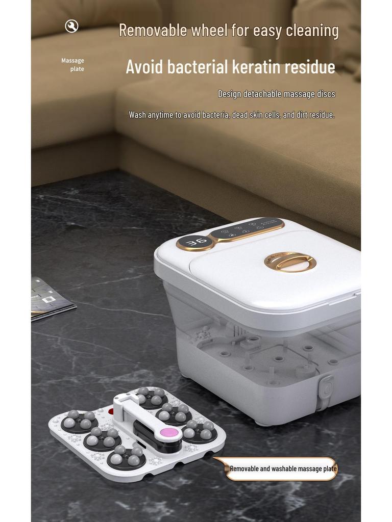 Chigo Smart Portable Foot Bath - Heated, Foldable & Automatic Electric Massager