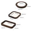 Exquisite Earrings Display Tray Geometry Ring Earring Holder Simple Wood Rings Tray  Home
