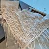 Countryside Style Hollow Out Lace Shawl Bohemian Crochet Flower Scarves  Summer