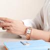 Megir Ladies Watches Rose Gold Luxury Women Bracelet Watch for Lovers Fashion Girl Quartz Wristwatch Clock Relogio Feminino 1079
