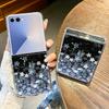 Cherry Blossom Case For Samsung Galaxy Z Flip 7 6 5 4 3 5G Folding PC Phone Cover For Galaxy Z Flip7 FE Flip6 Flip5 Flip3 Flip4