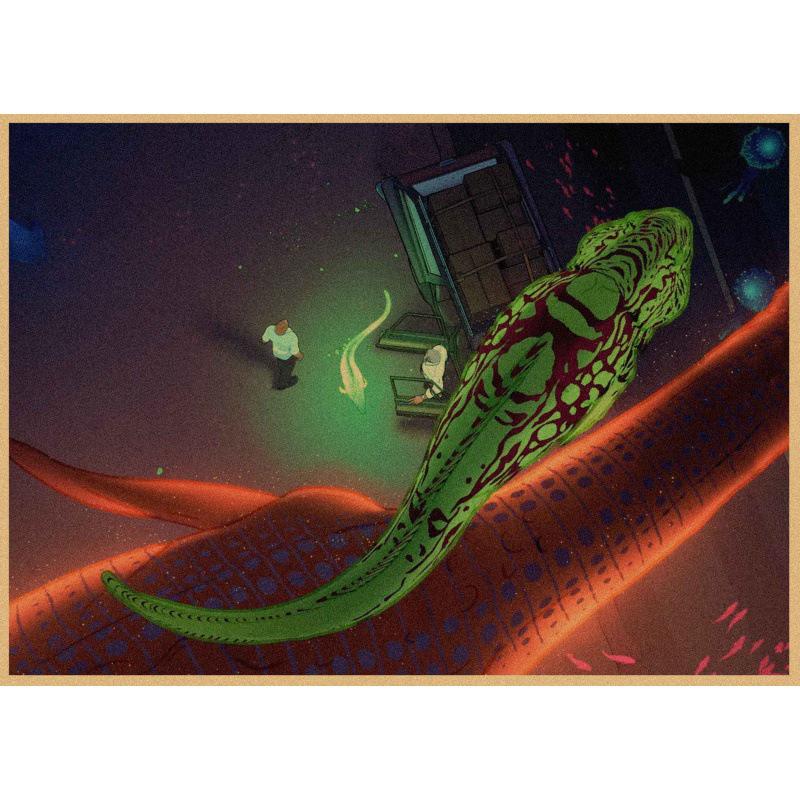 Love, Death & Robots Vintage Kraft Paper Poster