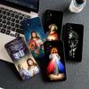 Cover Jesus Cross God Phone Case for Samsung Galaxy S22 S21 S20 FE Ultra Plus A07 A17 A15 A16 A25 A57 A37 Casing