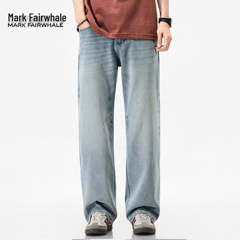 Mark Fairwhale Men's Loose Straight Leg Jeans
