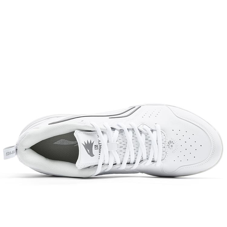 Li Ning Flying Eagle Textile, Synthetic Leather Slip Resistant, Abrasion Resistant, Breathable Low Top Badminton Shoes AYTU001-1