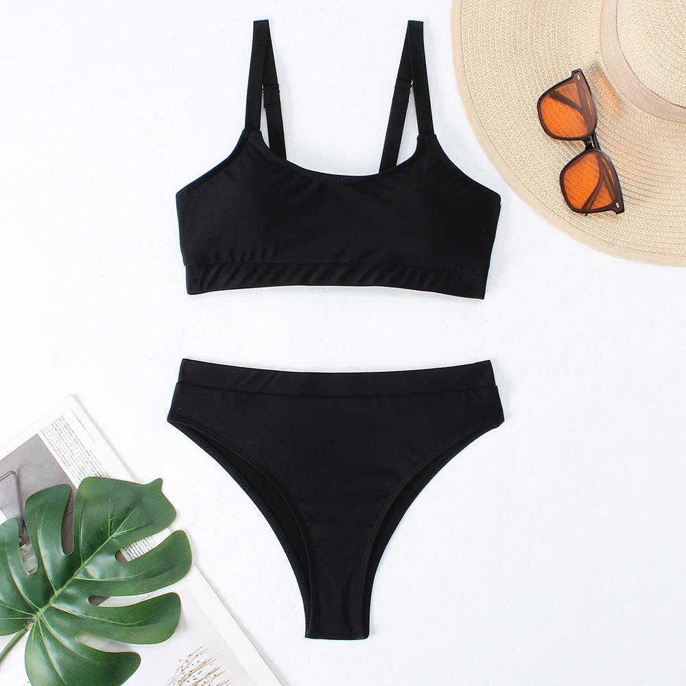 2024 European & American Sporty Split Bikini - Sexy & Stylish Women's Swimwear