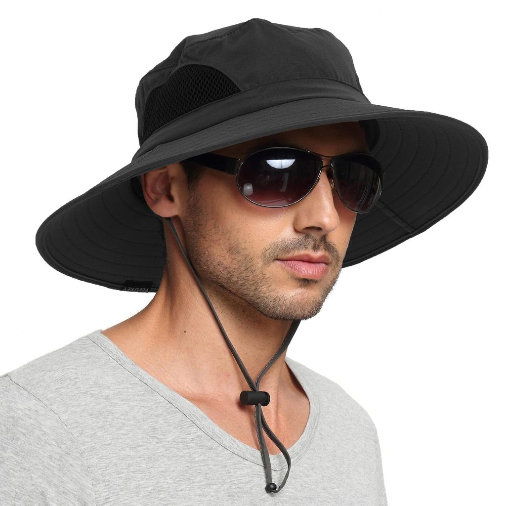 Summer Sun Hats UV Protection Outdoor Hunting Fishing Cap For Men Women Hiking Camping Visor Bucket Hat Fisherman Hat