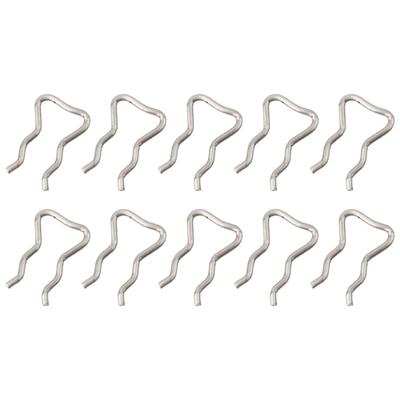 10pc Stainless Steel Diesel Fuel Injector Clip Oil Return Pipe Circlip For Bosch