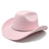 Wool Felt Jazz Hat For Men And Women With Wide Brim Sun Protection For Summer Fashion