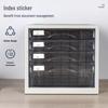 Deli Desktop File Cabinet with Drawers
