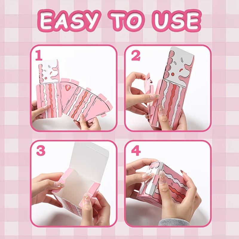 Xiaomi 1-20Bags Triangle Cake Shape Birthday Party Favor Box Creative Candy Holder Gift Box for Table Decoration Candy Buffet