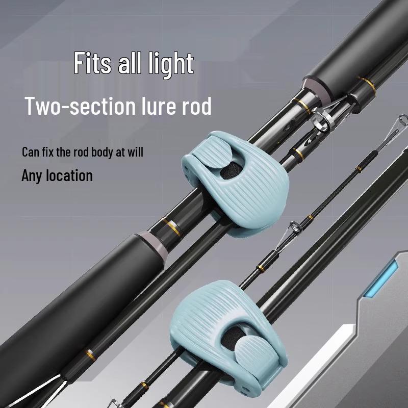 Adjustable Lure Rod Holder with Multi-Functional Clip and Protector