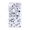 100pcs Black and White Sew On Plastic Eyes Assorted Size DIY Craft Eyes  Kids DIY Craft