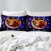Constellation Taurus Three-Piece Quilt Cover 3D Digital Printing Bedding Set Bed Cover