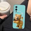 Naughty Cute Bear Phone Case For Infinix TECNO POP SPARK SMART 6 7 8 9 CAMON 40 30 30S 15 16 17 20 20C Pro Case Cover Shell Capa