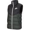 Daunenjacke Winter Herren Schwarz Grün Mehrfarbig CV8975-045