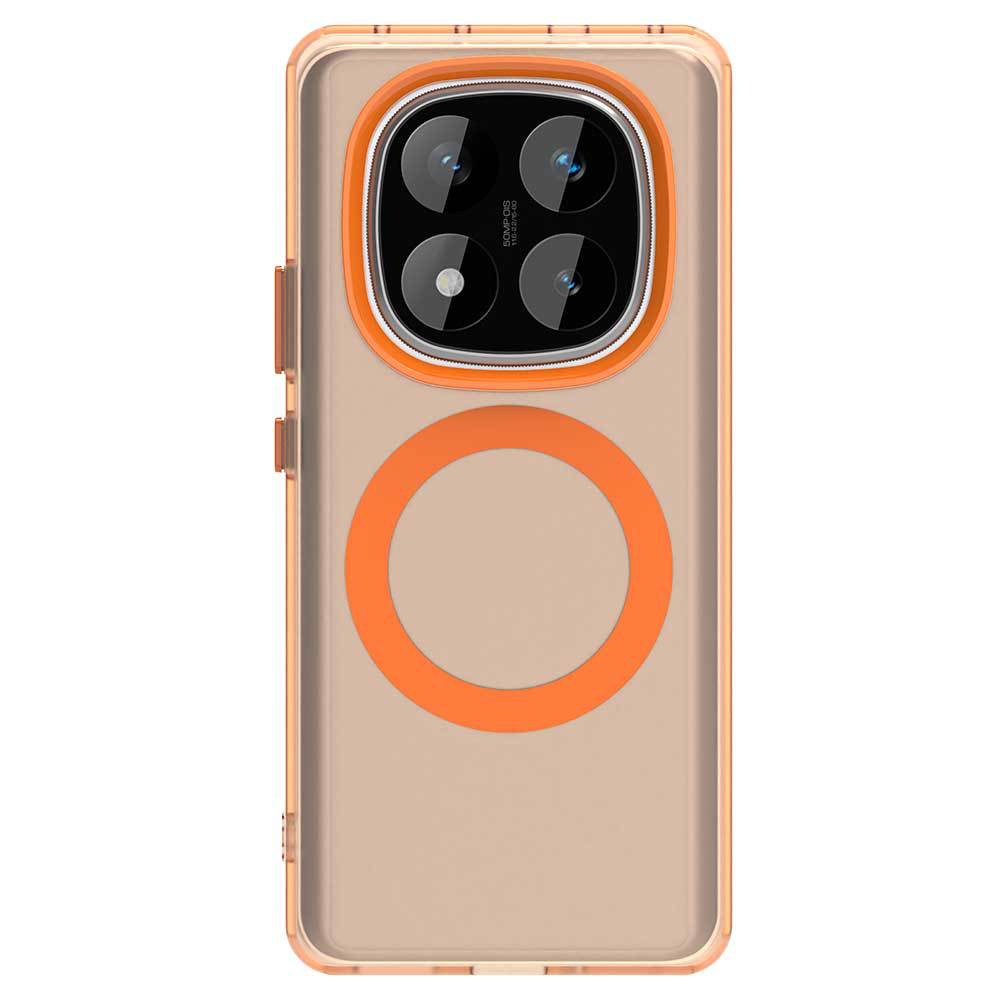 Applicable to Xiaomi Redmi note15Pro candy magnetic mobile phone case Redmi note14Pro matte protective case