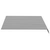 Awning Cover Anthracite and White 3x2.5 M