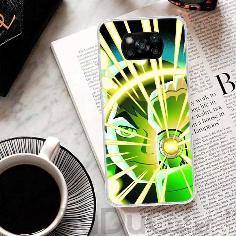 Cartoon Ben 10 Cover For Xiaomi Poco X7 X6 X5 Pro X3 Nfc F7 Ultra Phone Case F6 F5 X4 F4 Gt F3 M6 M5S M4 M3 Print Shell Poco X7