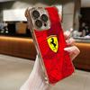 Beliebtes Auto-Logo F-Ferraris Verchromte Handyhülle Für iPhone 17 16e 15 14 13 12 11 Pro Max X XR XSMax 7 8 Mini Air Plus Sturzfest
