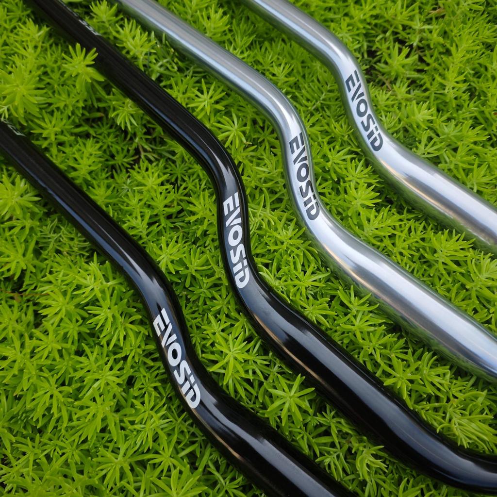 EVOSID 800mm Aluminum Alloy Mountain Bike Downhill Handlebar, High-Strength Polished Swallow Design
