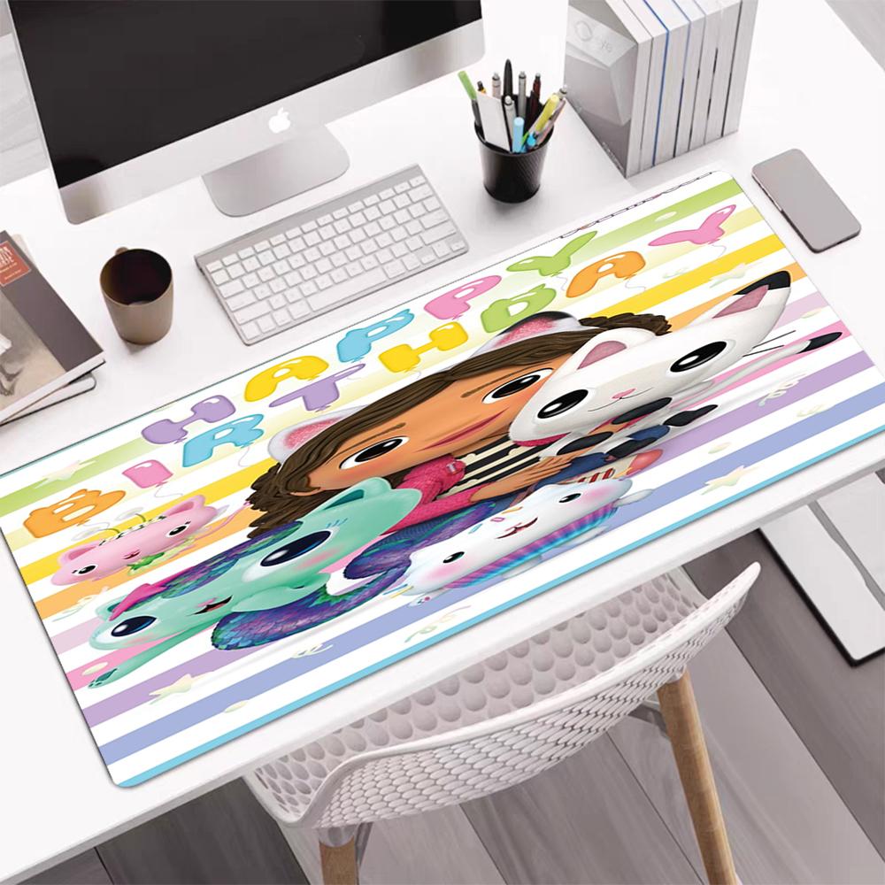 Gabby’s Dollhouse Theme Mouse Pad, Non Slip Rubber Base, Multifunctional Office & Home Decor, Perfect for Workspace Personalization.