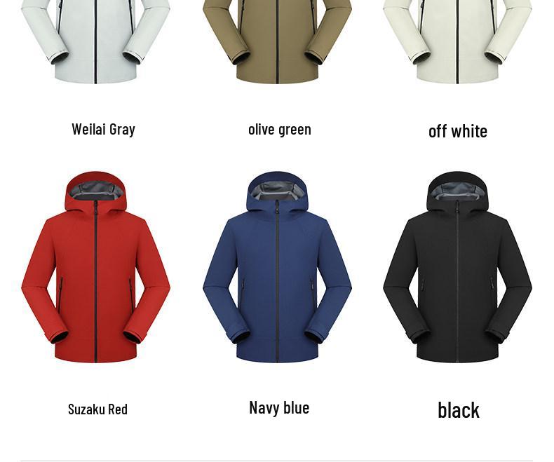 BMW Waterproof Workwear Jacket with Custom Logo for Employees - Stand-up Collar, Autumn/Winter Season