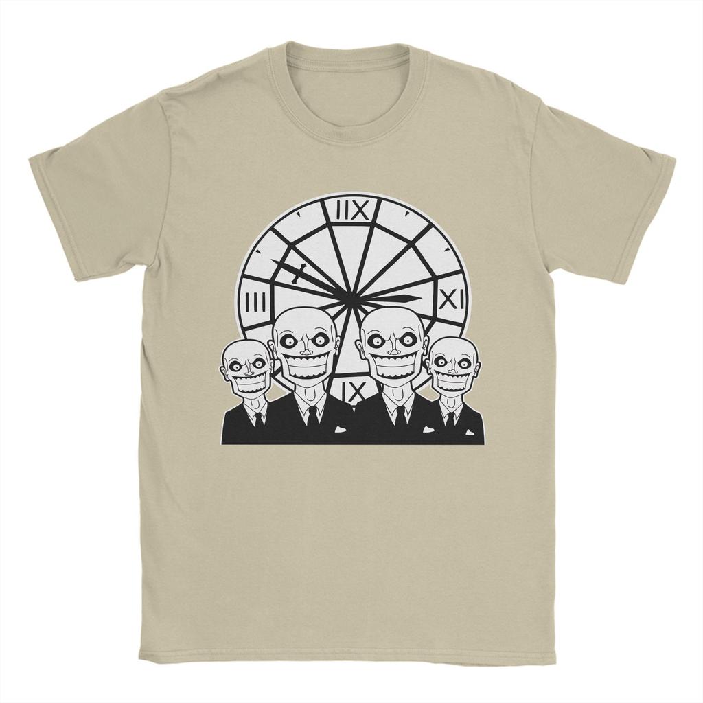 Das Gentlemen Uhr T-Shirt Herren 100% Baumwolle Lustiges T-Shirt Buffy The Vampire Slayers T-Shirts Kurzarm Kleidung Geschenkidee