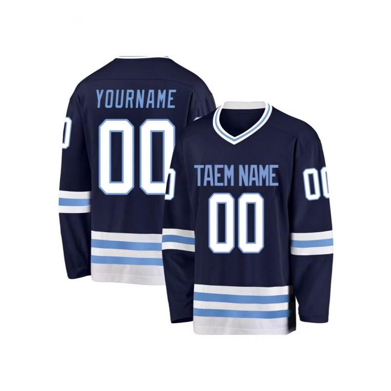 Mens Long Sleeve Duck Print Hockey Jersey T-Shirt Loose Fit Casual Sport Tee Youth
