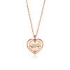 Roseedor Lumière Diape Heart Diamond Necklace_212200126