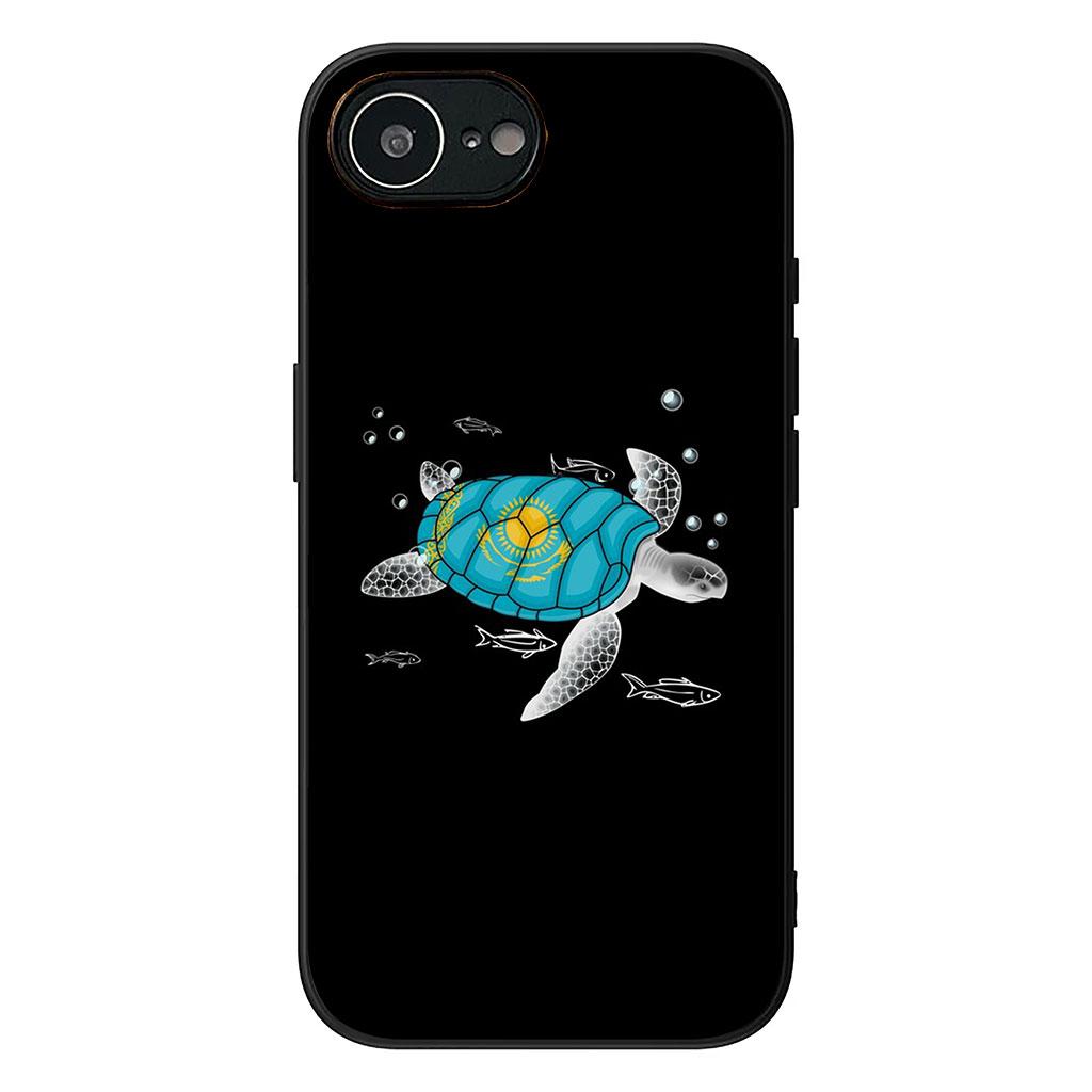 

для Motorola Moto G54 G05 G24 G45 G55 G75 G85 G15 G57 G86 Power Edge 50 30 Ultra Fusion neo Pro Чехол Синий Флаг Казахстана Солнце Motorola Edge 30 Neo