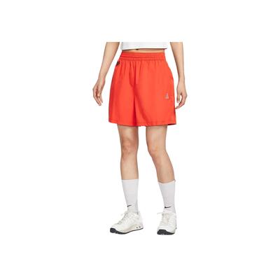 SS25 ACG Serie Abweisend Bequem Schlichte Mode Sportshorts Damen Shorts Leidenschaftliches Rot Hellgelb-Braun Berg-Weiß HJ0264-633