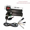 Red Screen Electric Throttle Grip with Large Handlebar Lock & Cruise Control for Old Model