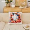 1PC LOZUJOJU Halloween Pillowcase Cute Cartoon Printed Cushion Cover for Sofa Living Room Bedroom Home Decor