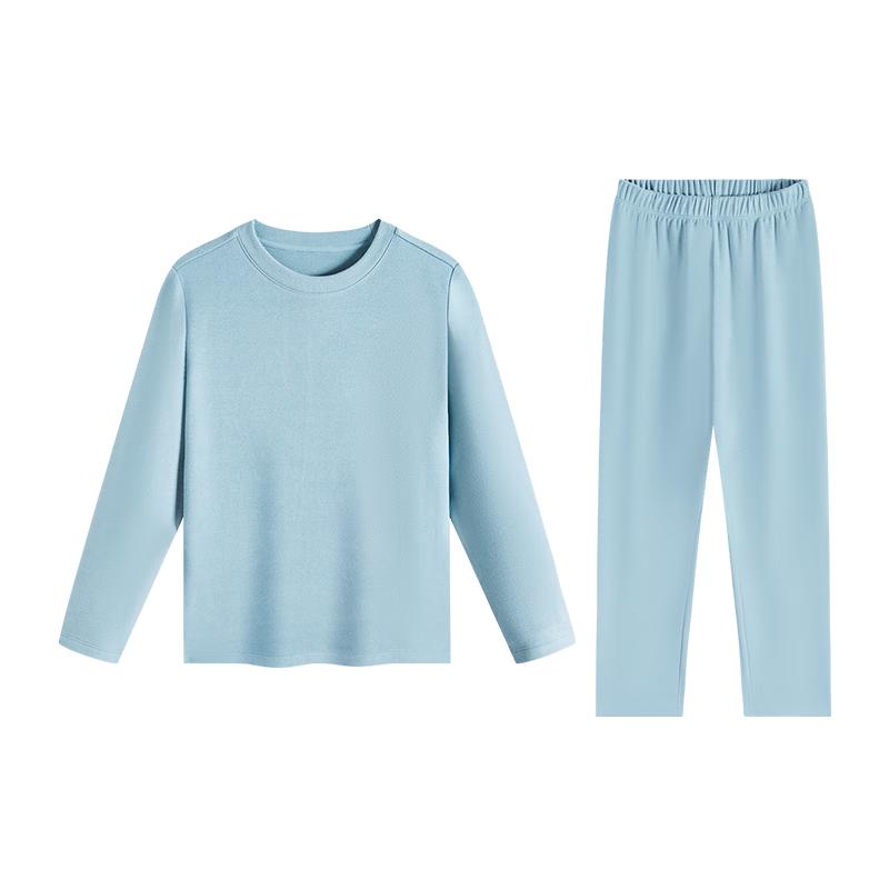 Anta Kids Fleece-Lined Thermal Pajama Set