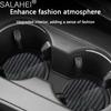 2pcs Car water Cup Mats Coaster Carbon Fiber Pattern Anti Slip Coasters For Mercedes Benz AMG W203 W206 W220 W205 W211 W212 W201 JR9