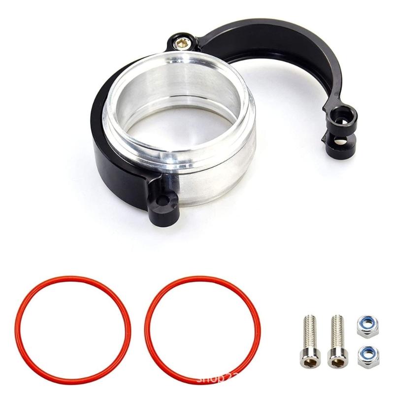 Engine Aluminum Clamps Exhaust V Band Clamp Automotive Modification Accessories for 2.5" 3" 3.5'' OD Intake Pipe