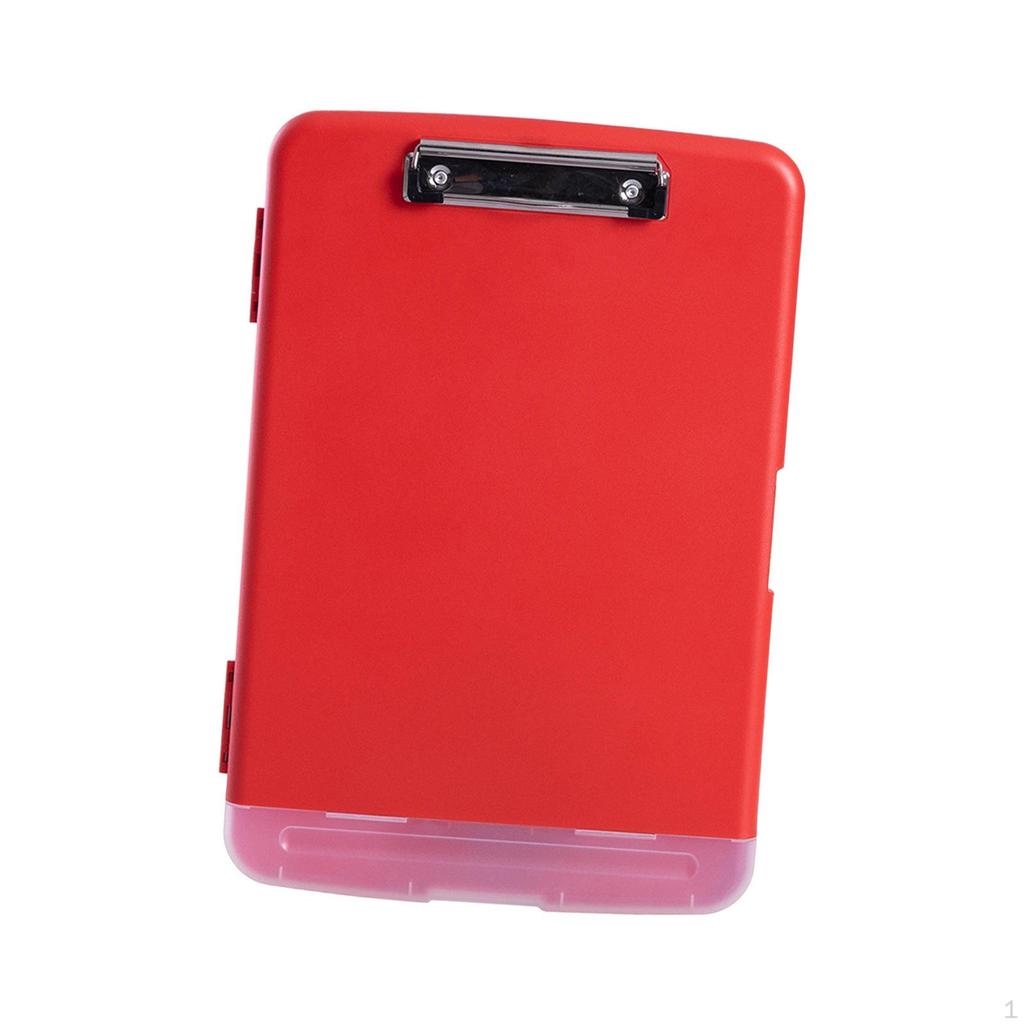 A4 Clipboard Holder with Pen Storage Compartment