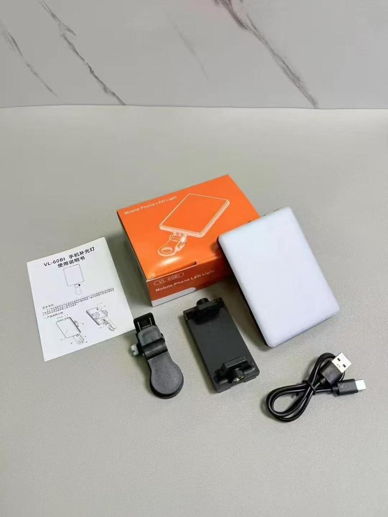 VL60 Compact Cross-Border Mobile Photography Light for Tablets and Video Conferencing