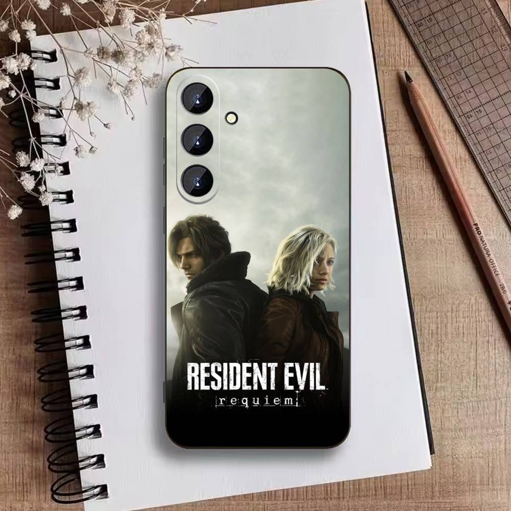RER Ganme Y-Resident Evil Y-Requiem-m Phone Case For Samsung Galaxy A73,21,22,32,71,53,52,51,80,5G Soft Black Cover Samsung a21s