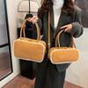 Bowling Underarm Bag 2025 New Fashion Trend Large Capacity Contrasting Color Handbag Shoulder Bag Women's Bag