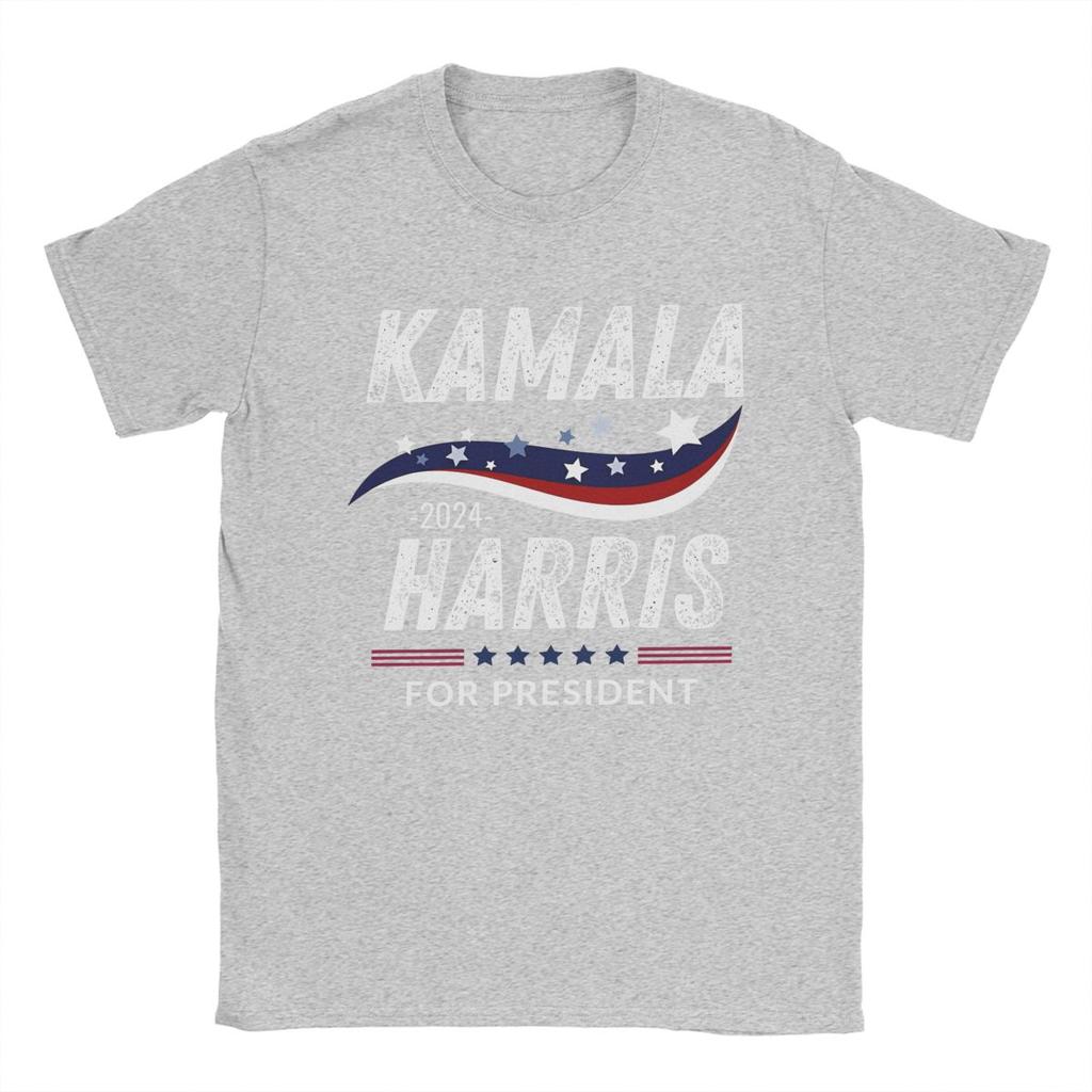 Kamala Harris President Election  T Shirts Apparel for Men Women 100% Cotton Fun T-shirt Short Sleeve Tops Birthday Gift