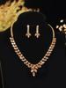 Alloy Necklace Set - Fashionable Banquet Jewelry Chain For Women - Bridal Wedding Jewelry Set