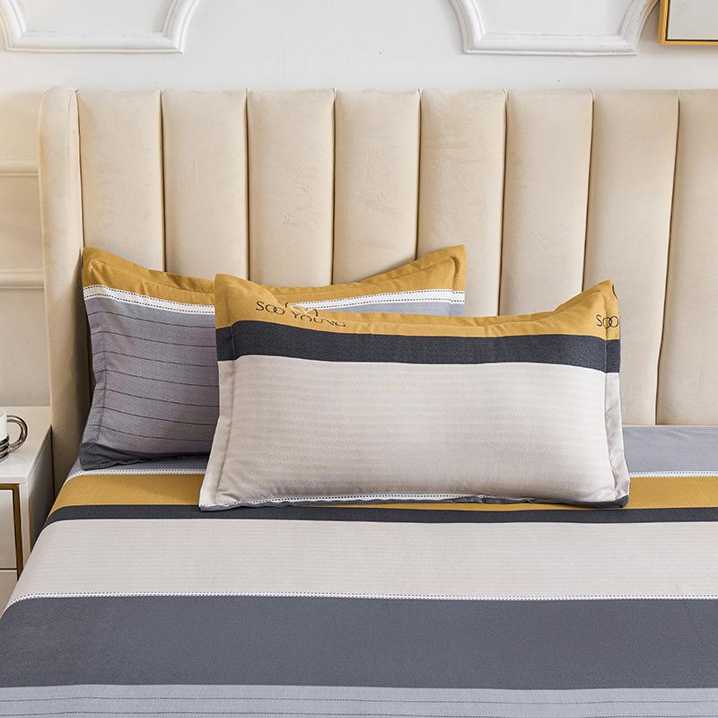 3Pc 100% Polyester Duvet Cover Pillow Case set,No filler,Classic Patterns Printed Skin Friendly Breathable Comfortable Bedding