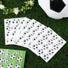 Creative Football Stickers Sports Stickers Decorative Stickers for Football Lovers and Fans Football Game Cheering Stickers